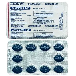 Aurogra 100mg Tablet